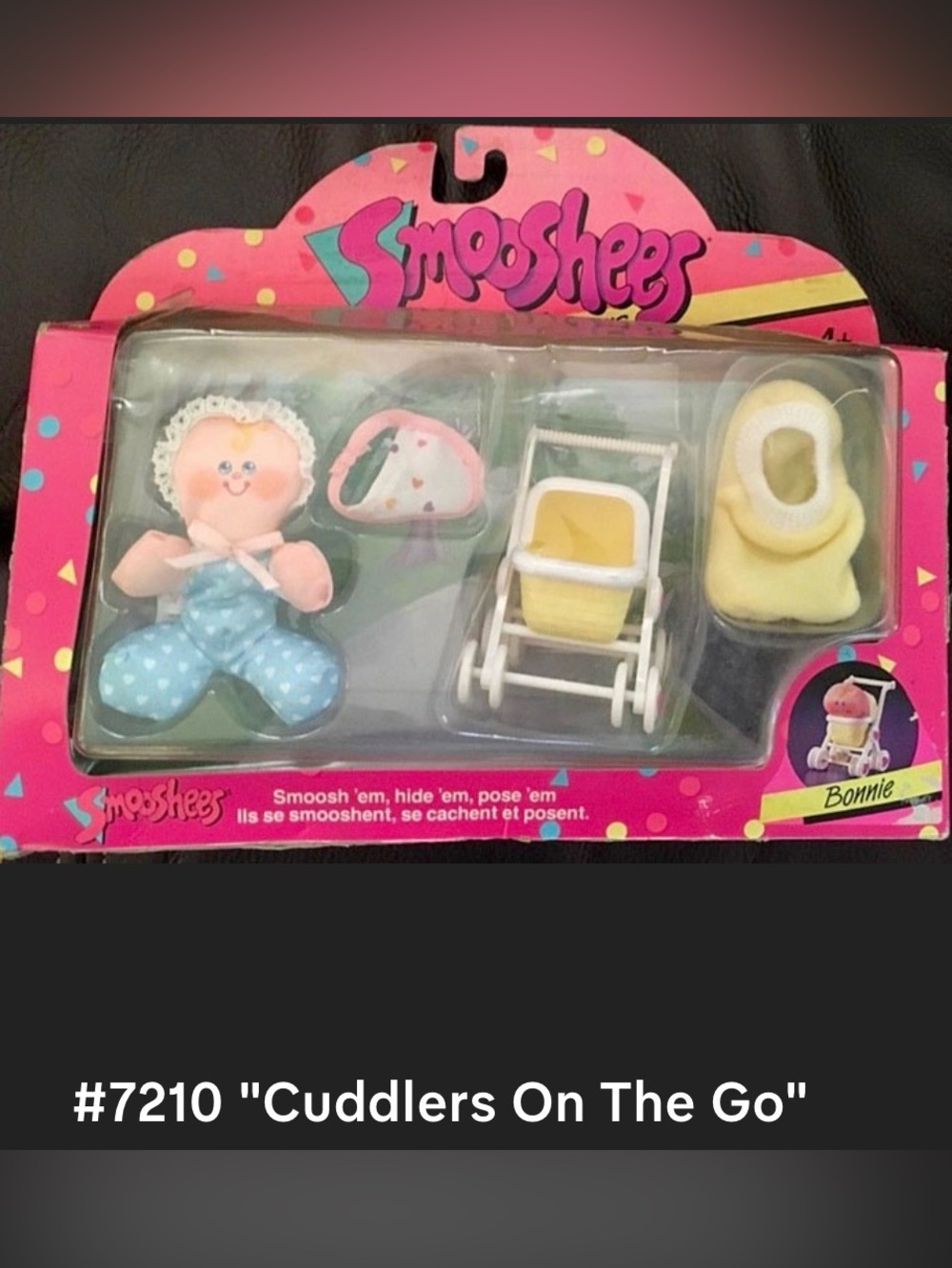 Vintage Smooshees Bouncing Baby Bonnie Set - Picture 14 of 16